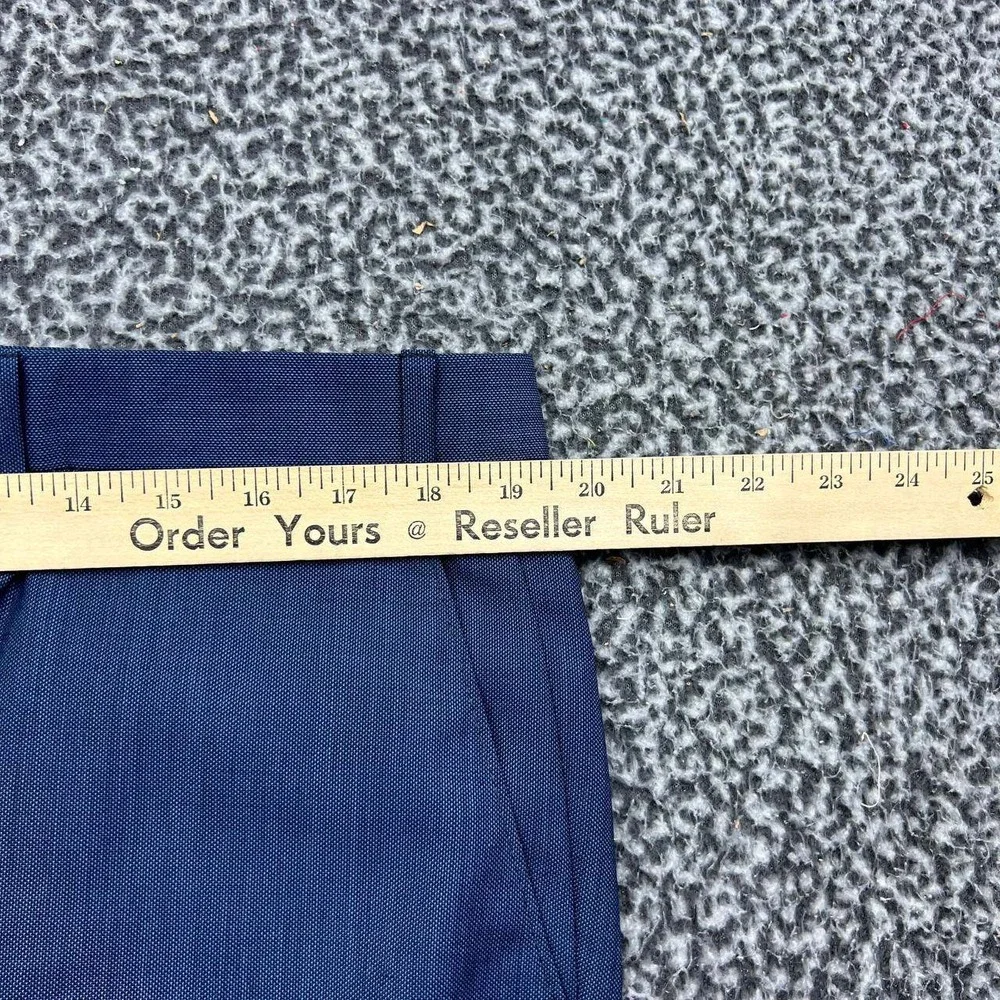 Lauren Ralph Lauren Dress Pants Men 38x30 Blue Slacks Pockets Wool Blend